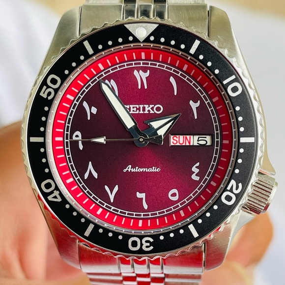 COPY - Seiko 7S26 moods Arabic red dail - Picture 4 of 5